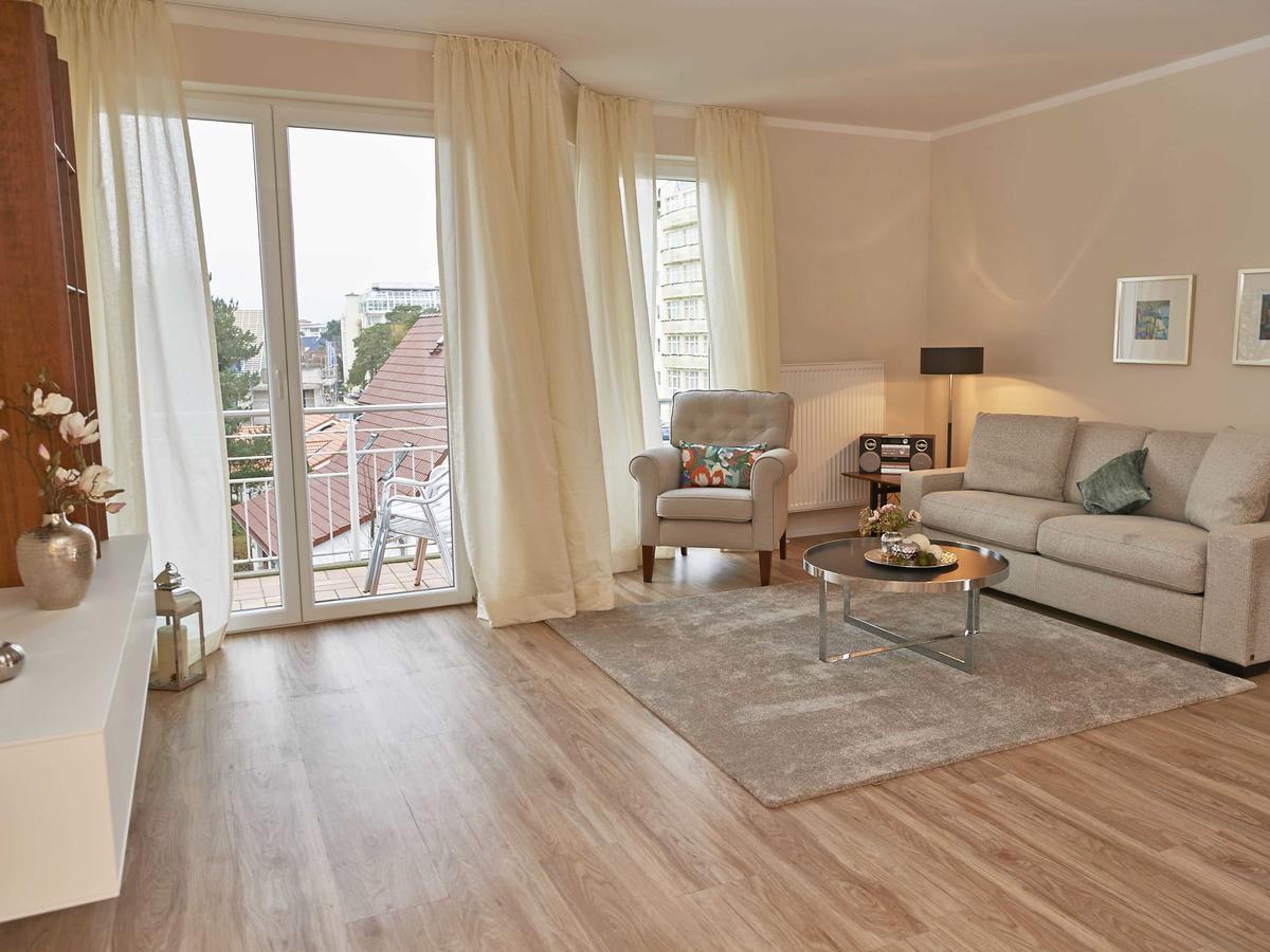 Residenz Bel Vital In Binz - Wg21 Mit Balkon Und Seitlichem Meerblick Экстерьер фото